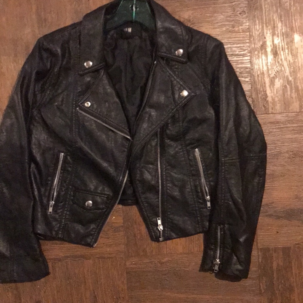 Leather jacket